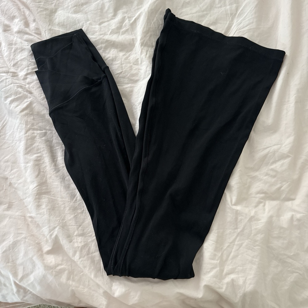 aerie Black Flare Leggings